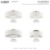 Livex Lighting Ellsworth 3 - Light Semi-Flush Mount in  English Bronze - 2 of 4