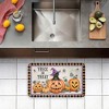 Stupell Industries Vintage Halloween Cat & Pumpkins Printed Anti-Fatigue Floor Mat, design by Chad Barrett, 30"x18" - 3 of 4