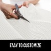 Drawer Shelf Liner, Non-Adhesive Liners for Kitchen Pantry Cabinets, Easy Install, 12"x20', Snow White - 4 of 4