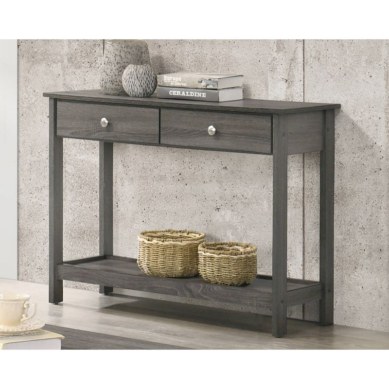 Clonard Wooden Sofa Table Gray - HOMES: Inside + Out, 3 of 6