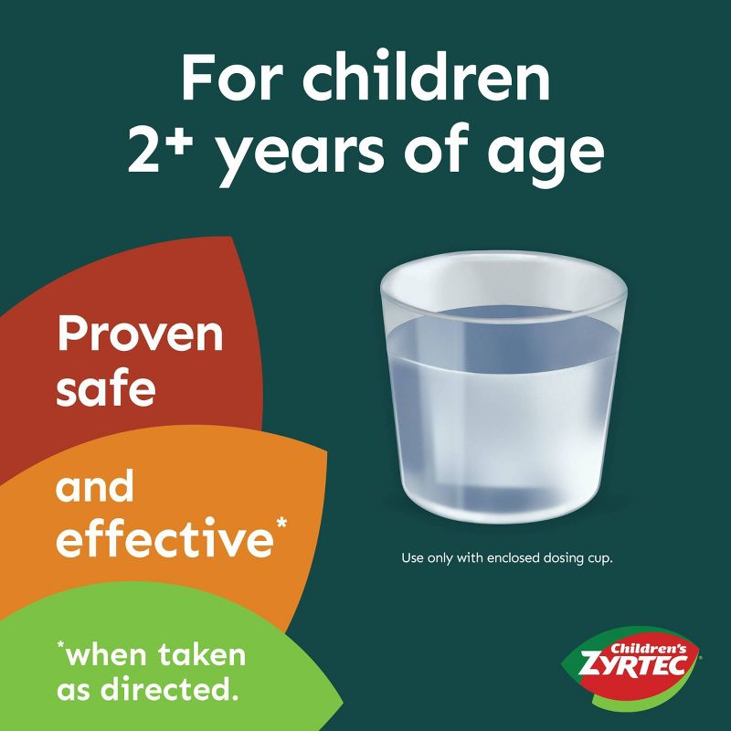 Children's Zyrtec 24 Hour Allergy Relief Syrup - Grape - Cetirizine


, 4 of 13