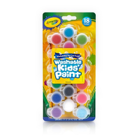 Crayola Washable Kids' Paint 18/pk – Skool Krafts