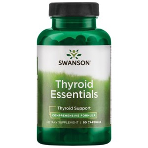 Swanson Thyroid Essentials - Comprehensive Formula 90 Capsules - 1 of 2