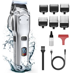 Oneisall RFC-676 Cordless Dog Clippers - Low Noise, Waterproof, for Thick Coats w/ Stainless Steel Blade - 1 of 4
