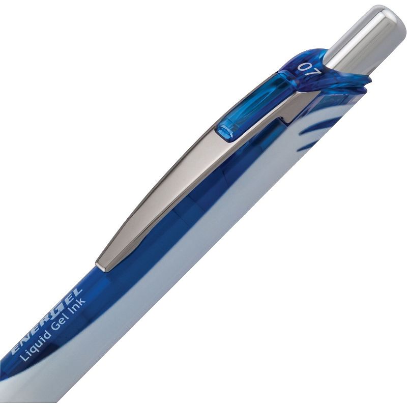 Pentel EnerGel Pearl Gel Pens Blue Ink Dozen BLN77PW-C, 4 of 6