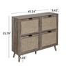 KTMBDW Shoe Cabinet with Flip Drawers, Large Freestanding Shoe Rack, Modern Shoe Organizer for Entryway, Hallway, Entance - 3 of 4