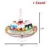 Every Day is Christmas Glass Blown Decoration Cute Hand Made Figurines Christmas Tree Ornament - 2 of 4