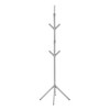 Okak Freestanding Coat Rack with 8 Hooks, Contemporary Hall Tree with Metal Frame, Entryway Storage for Living Room, Bedroom, Silver - 2 of 4