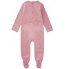 MiniMoi Baby and Toddler "Generation MiniMoi" Stretchy Mini-Striped Cotton-Rich Footie - 2 of 4