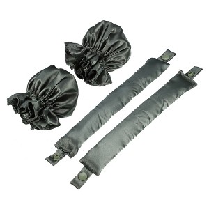 Unique Bargains Heatless Hair Curler Curling Rod 2 Set - 1 of 4