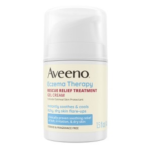 Aveeno Eczema Therapy Anti-Itch Gel Cream - 1.5fl oz - 1 of 4