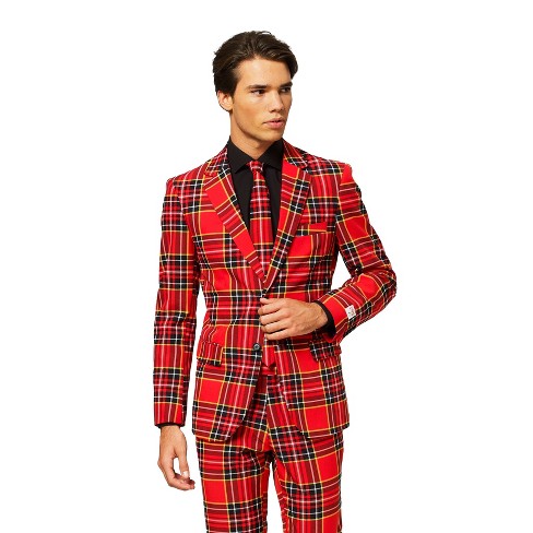 Opposuits Men's Suit - The Lumberjack - Red - Size: Us 36 : Target