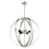 Livex Lighting Modesto 5 - Light Chandelier in  Brushed Nickel - 4 of 4