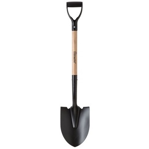 Home Plus+ -39 in. - Steel Round - Digging Shovel - Wood Handle - Case of 6 - 1 of 2