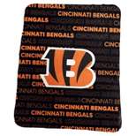 NFL Cincinnati Bengals Classic Fleece Throw Blanket