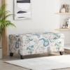 Lyngins Upholstered Storage Bench with Pressure Hinges, Ottoman with Storage, Multi-Functional Footrest & Entryway Bench, Bed Bench for Bedroom - 2 of 4