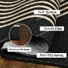 Modern Geometric Rug Soft Washable Non-Slip Low Pile Carpet Indoor for Living Room Dining Room Bedroom - 4 of 4