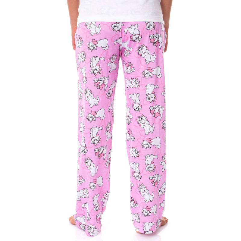 Disney Adult Aristocats Marie Expressions and Bows Pajama Sleep Lounge Pants, 2 of 7