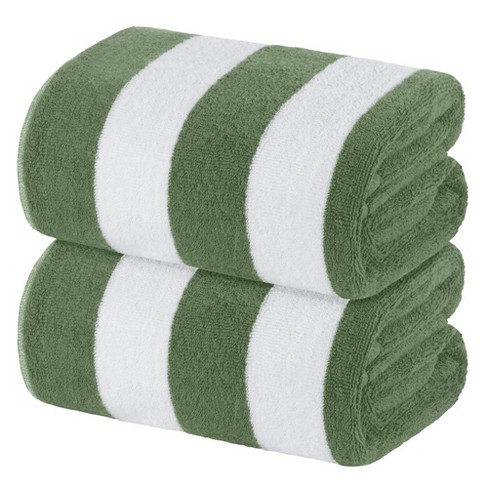 2 Pack Premium 100% Cotton Oversized Bath Sheet 35x70 Soft Absorbent Towel  Set