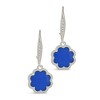 SHINE by Sterling Forever Rose Petal Short Drop Earrings - 3 of 3