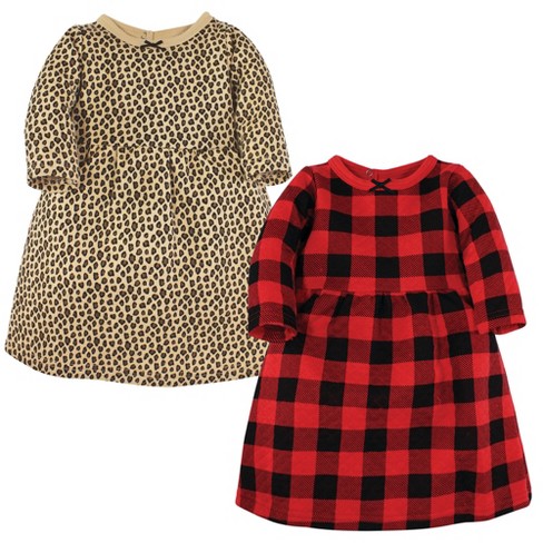 Baby girl buffalo plaid cheap dress