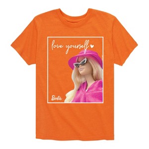 Boys' - Barbie - Love Yourself Short Sleeve Graphic T-Shirt - 1 of 4