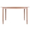 3pc Ravenna Dining Table Set Natural - Winsome: Solid Wood, Seats up to 4, Windsor Chairs - image 2 of 4