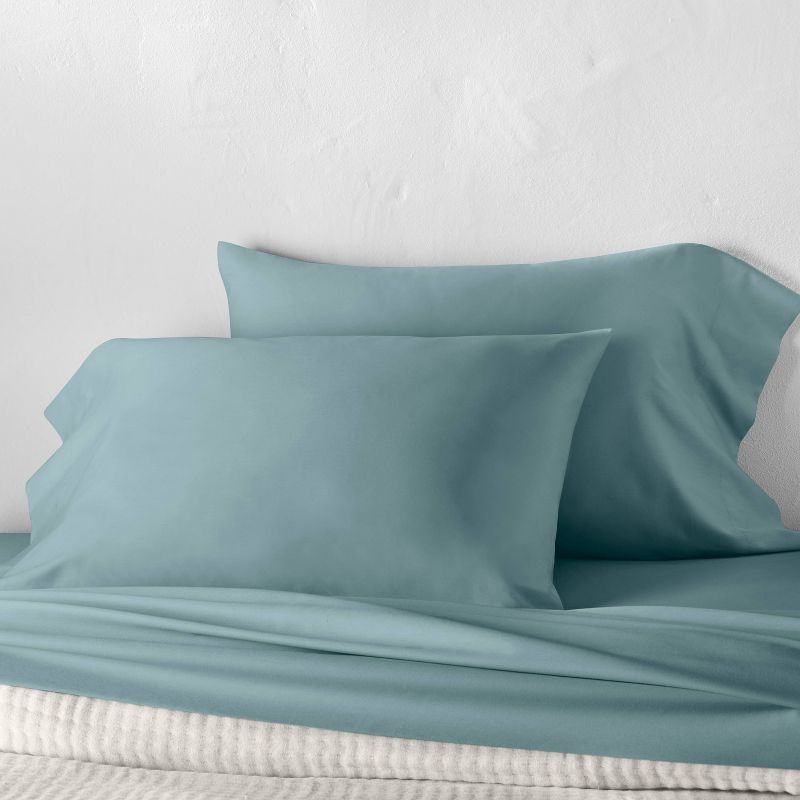 300 Thread Count Temperature Regulating Solid Pillowcase Set - Casaluna™, 3 of 6