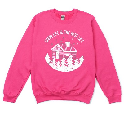 Simply Sage Market Women's Cabin Life Is The Best Life Gildan Sweatshirt