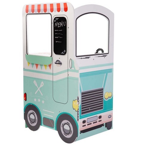 Wooden Food Truck, Wooden Toy, Moulin Roty