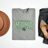Simply Sage Market Women's Lucky Mama Varsity Clover Short Sleeve Garment Dyed Tee - 3 of 3