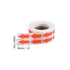 Unique Bargains PVC Waterproof Removable Self-Adhesive Floor Marking Arrow Sticker Labels 2000 Pcs - 2 of 4