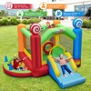 Infans Candy Land Theme Kids Inflatable Bounce Castle w/ 735W Air Blower Indoor Outdoor - 4 of 4