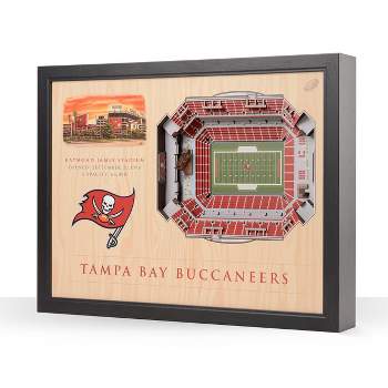 Tampa Bay Buccaneers Super Bowl 55 Champions Logo - NFL Removable Wall Decal Giant Logo + 8 Wall Decals 45W x 35H