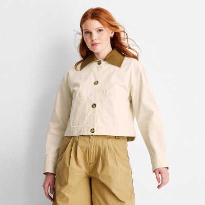 Women's Cropped Chore Jacket - Future Collective