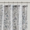 MAYEERTY Jacquaed Multicolor Shower Curtain Modern:Microfiber, Machine Washable, Room Essentials - 2 of 4