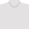 Black Bow Jewelry 1.8mm 14K Yellow Gold Solid Round Snake Chain Necklace - 2 of 4
