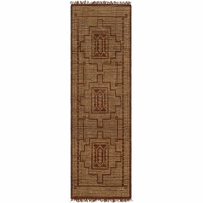 Hauteloom Batya Jute & Leather Rug