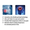 TRAKK Hot & Cold Silica Pearl Bead Therapy Head and Sinus Gel Pack with Adjustable Strap - Advanced Headache, Migraine, and Sinus Relief Solution - 3 of 4