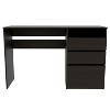 NicBex Home Office Desk 47.4" W Modern Writing Desk with 3 Storage Drawers, 1 Open Shelf and Wooden Frame for Office, Study, Living Room - 4 of 4