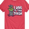 Boys' - Sesame Street - Trash Talk Short Sleeve Graphic T-Shirt - 2 of 4