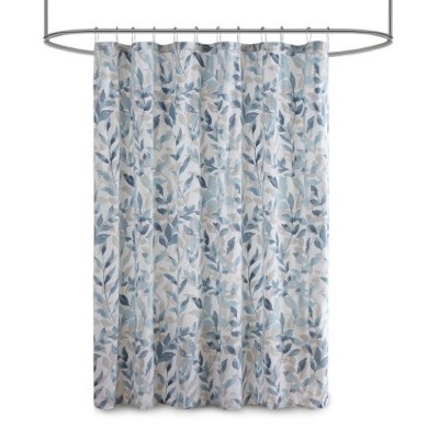 LunaLulinlk Botanical Printed Shower Curtain