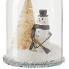 Juvale 3 Pack Mason Jar Ornaments, Hanging Glass Decorations with Steel Handles, 3 Assorted Designs, 2.36 x 4" - 4 of 4