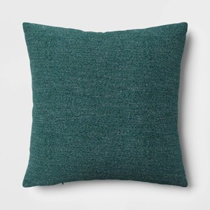 18"x18" Outdoor Square Decorative Pillow Cover - Threshold™ - 1 of 4