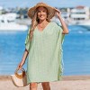 Women's Spring Fling Green Cover-Up Mini Dress - Cupshe - 4 of 4