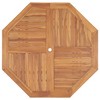 vidaXL Patio Dining Table 43.3 in.x43.3 in.x29.5 in. Solid Wood Teak - 4 of 4