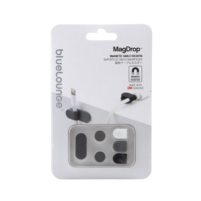 3pk MagDrop Magnetic Cable Holders - BlueLounge