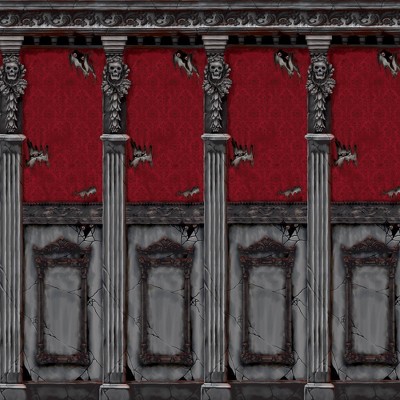 Gothic Mansion Halloween Party Decoration