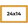 PosterPalooza | 24x14 Bamboo Picture Frame, UV Acrylic, 4 Finishes - Brown, Black, Gold, and Natural - 2 of 4