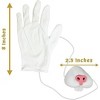 White Rabbit Costume Accessory Set (4pcs) for Tea Party White Rabbit Costume Women, Men, & Kids by 4E's Novelty - 4 of 4